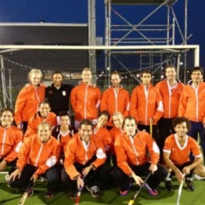 Het bedrijfshockeyteam van Maccabi Nederland