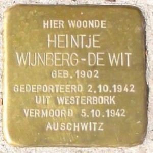 Een Gouwse Stolperstein (beeld: wiki)