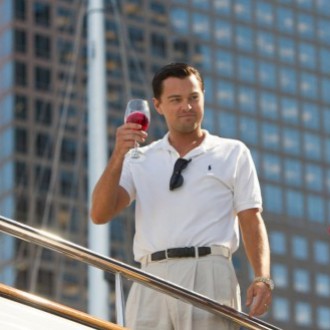 Leonardo Di Caprio als Jordan Belfort in The Wolf of Wall Street. Beeld: Paramount Pictures