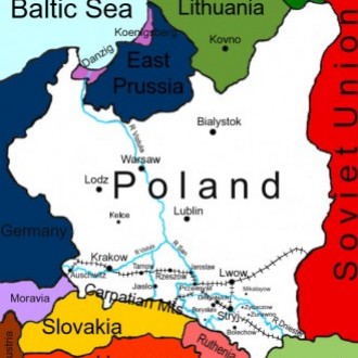 Polen voor de aanval van 1939 (beeld: Edelsteins)