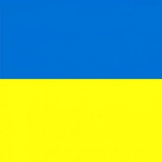 Vlag van Oekraine (beeld: BBC)