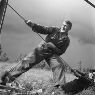 Foto gemaakt door Vishniac in de Wieringermeer (beeld: IPC).