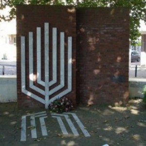 Joods Monument Gorinchem beklad om Gaza