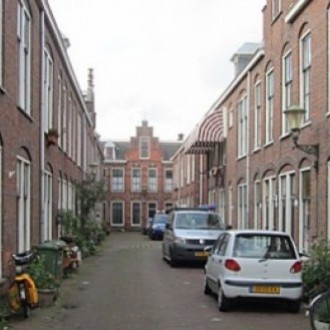 Het Joodse Hofje in de Haagse Schilderswijk (beeld: JandeWandelaar)