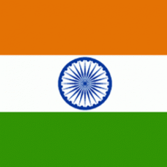 Vlag van India (beeld: Flags of the world)