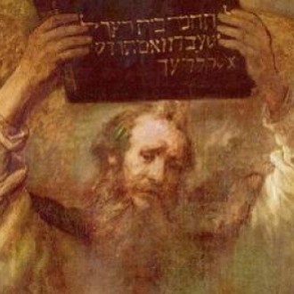 Mozes en de tafelen der wet (beeld: wiki)