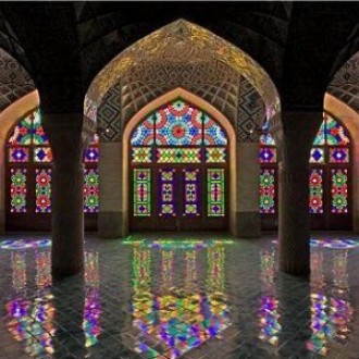 Een gebouw in Shiraz (beeld: anakegoodall)