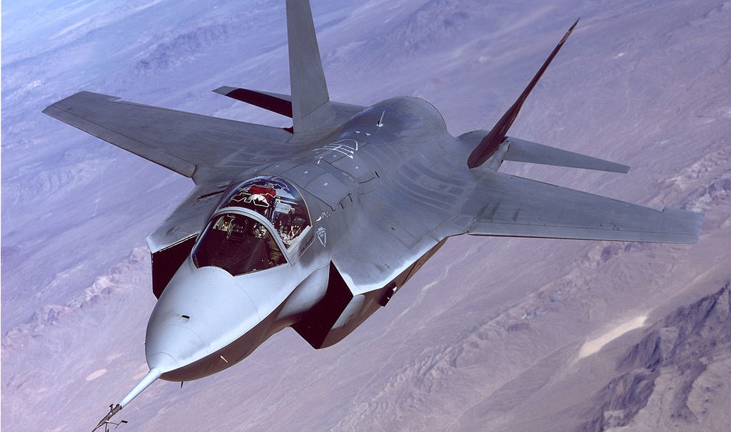 F35 of Joint Strike Fighter (beeld: US Air Force, wikipedia commons)