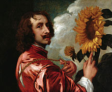 Zelfportret Anthony van Dyck