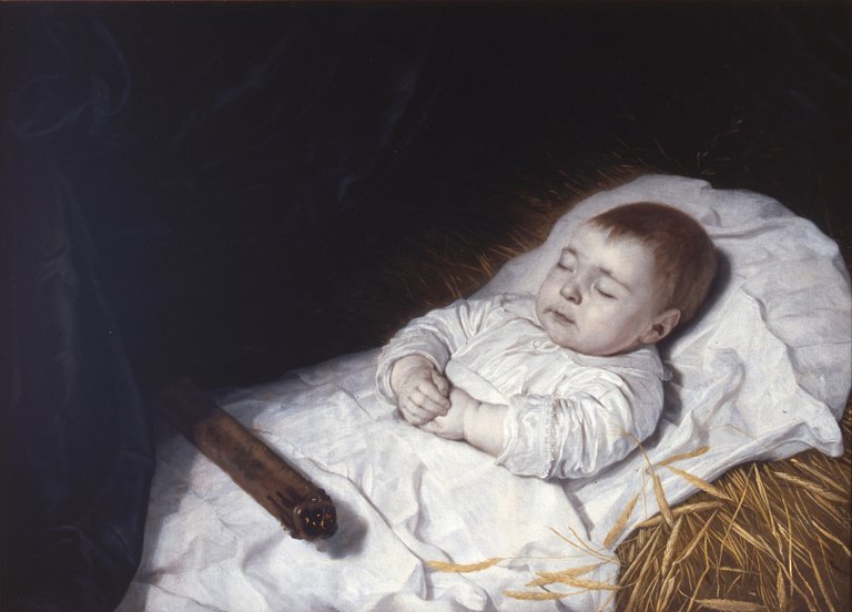Kleine jongen op sterfbed, Bartholomeus van der Helst