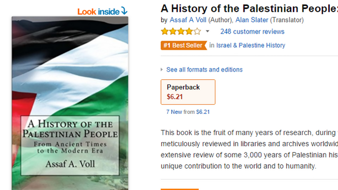 'boek' over Palestijnen