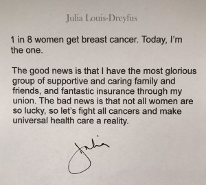 bericht Julia Louis-Dreyfus