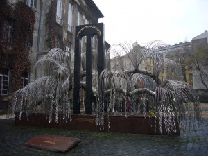 monument voor de vermoorde Hongaarse Joden