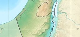 kaart Israel