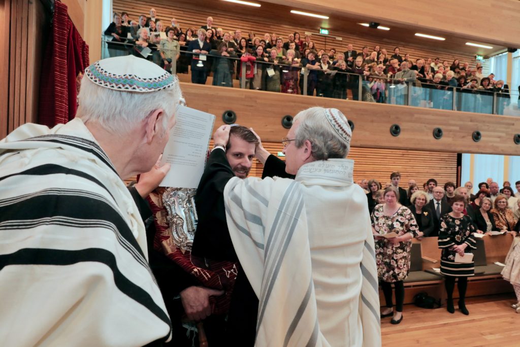 Semicha en installatie Joram Rookmaaker als rabbijn LJG Amsterdam ...