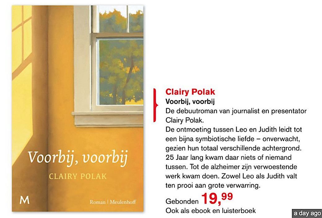 Clairy Polak, boekpresentatie - Den Haag