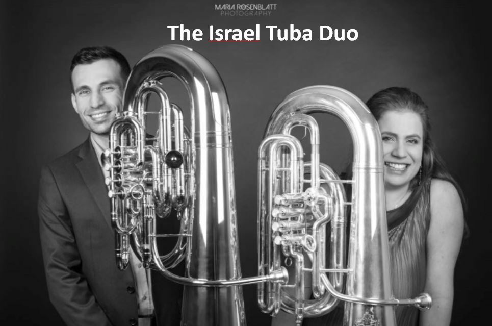 Israël Tuba Duo ITD, concert - Delft