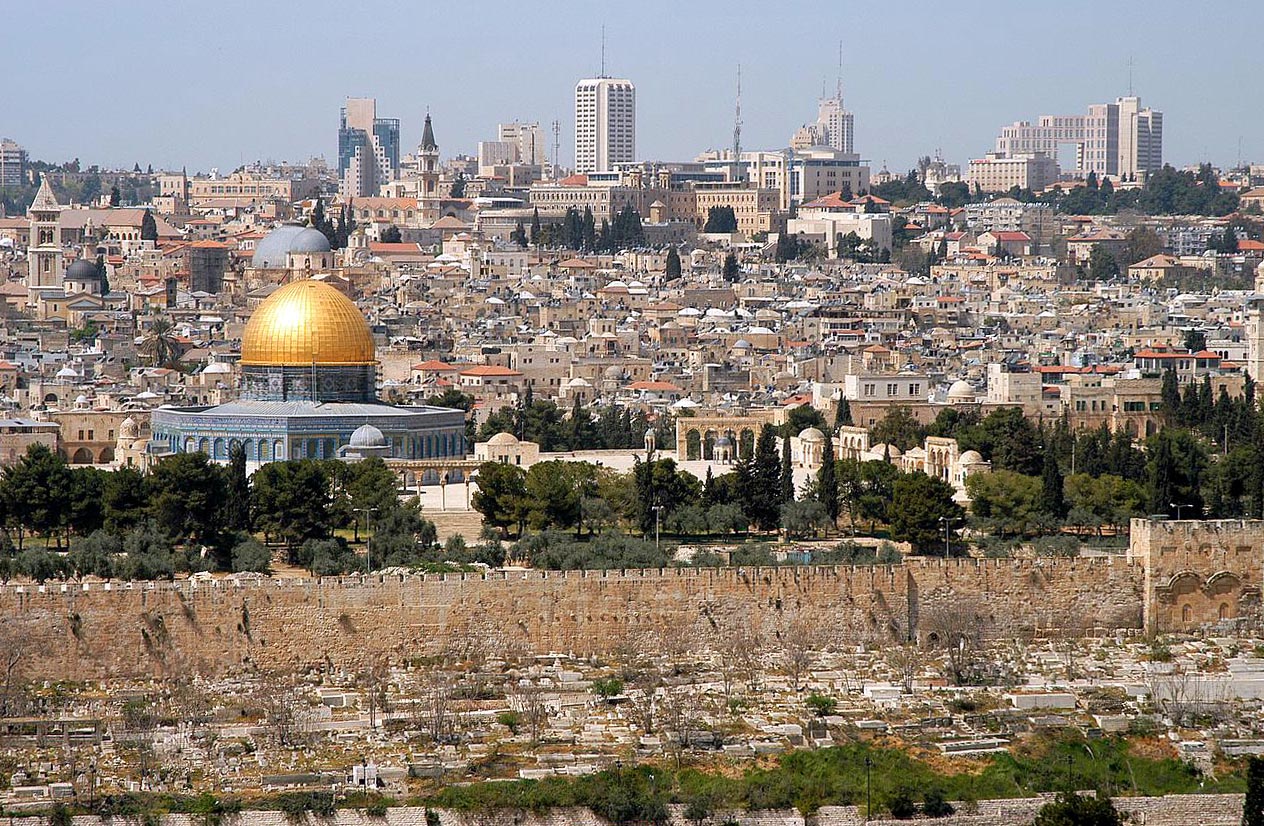 Stadsgezicht Jeruzalem