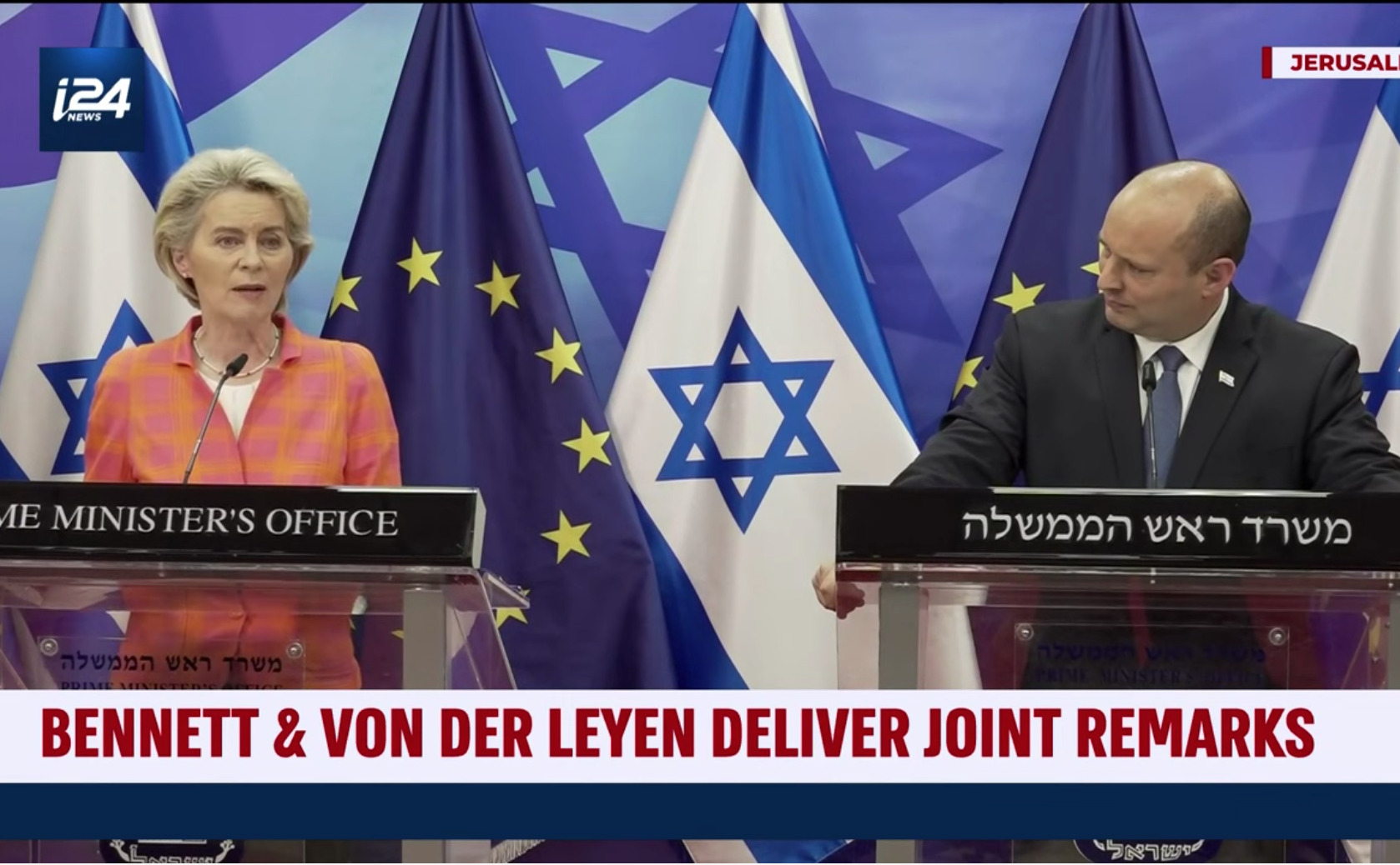 EU sluit gascontract met Israël af
