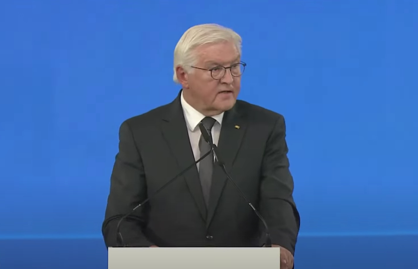 Steinmeier, herdenking München 72, YouTube