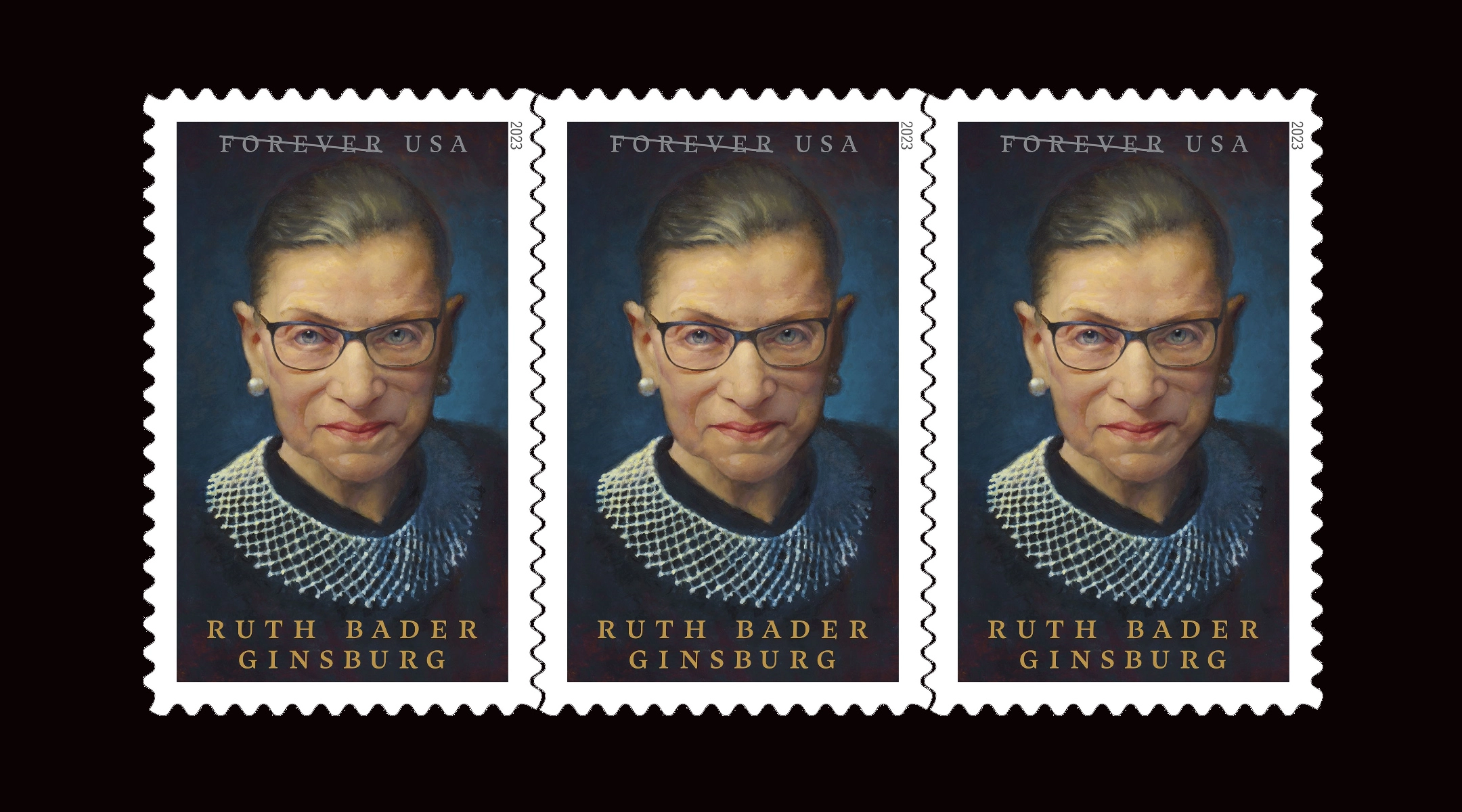 US Postal Service lanceert ‘RBG-postzegels’