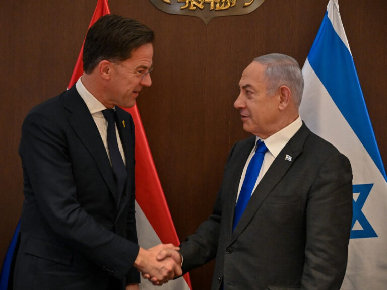 Premier Rutte bezoekt ambtgenoot Netanyahu