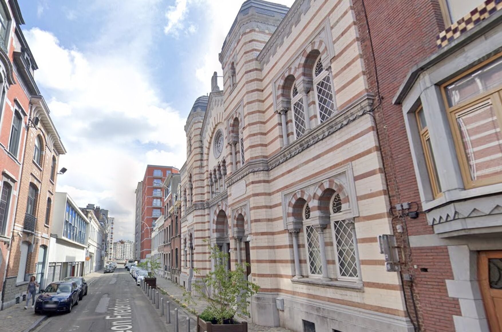 De synagoge in Luik in betere tijden (beeld: Google Maps)
