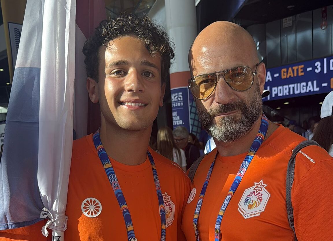 Eli Ovadia en Allon Kijl (beeld: A. Kijl, whatsapp)