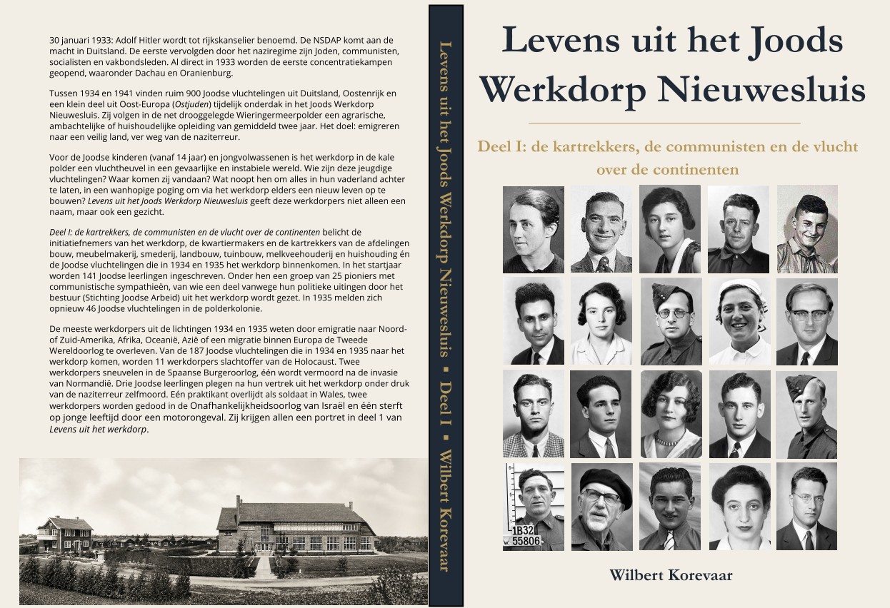Boekomslag Levens uit het Joods Werkdorp Nieuwesluis (beeld: W. Korevaar)