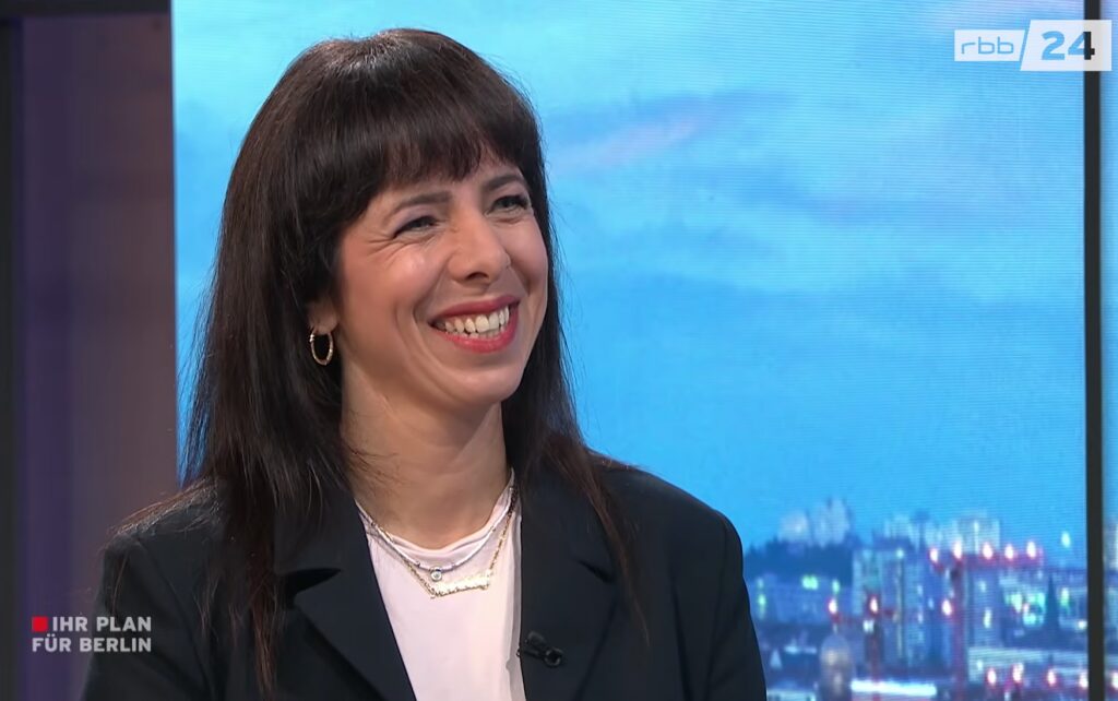 Elif Eralp, Die Linke, Berlijn (RBB, YouTube)