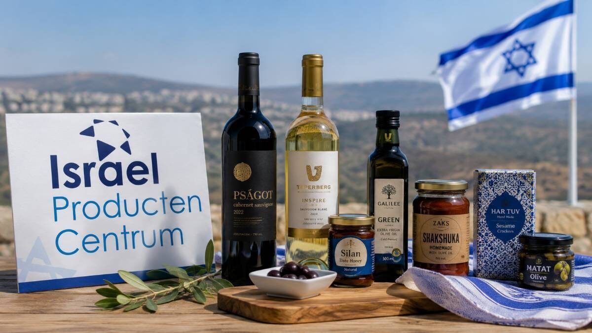 Producten van het Israël Producten Centrum (beeld: IPC, CvI)