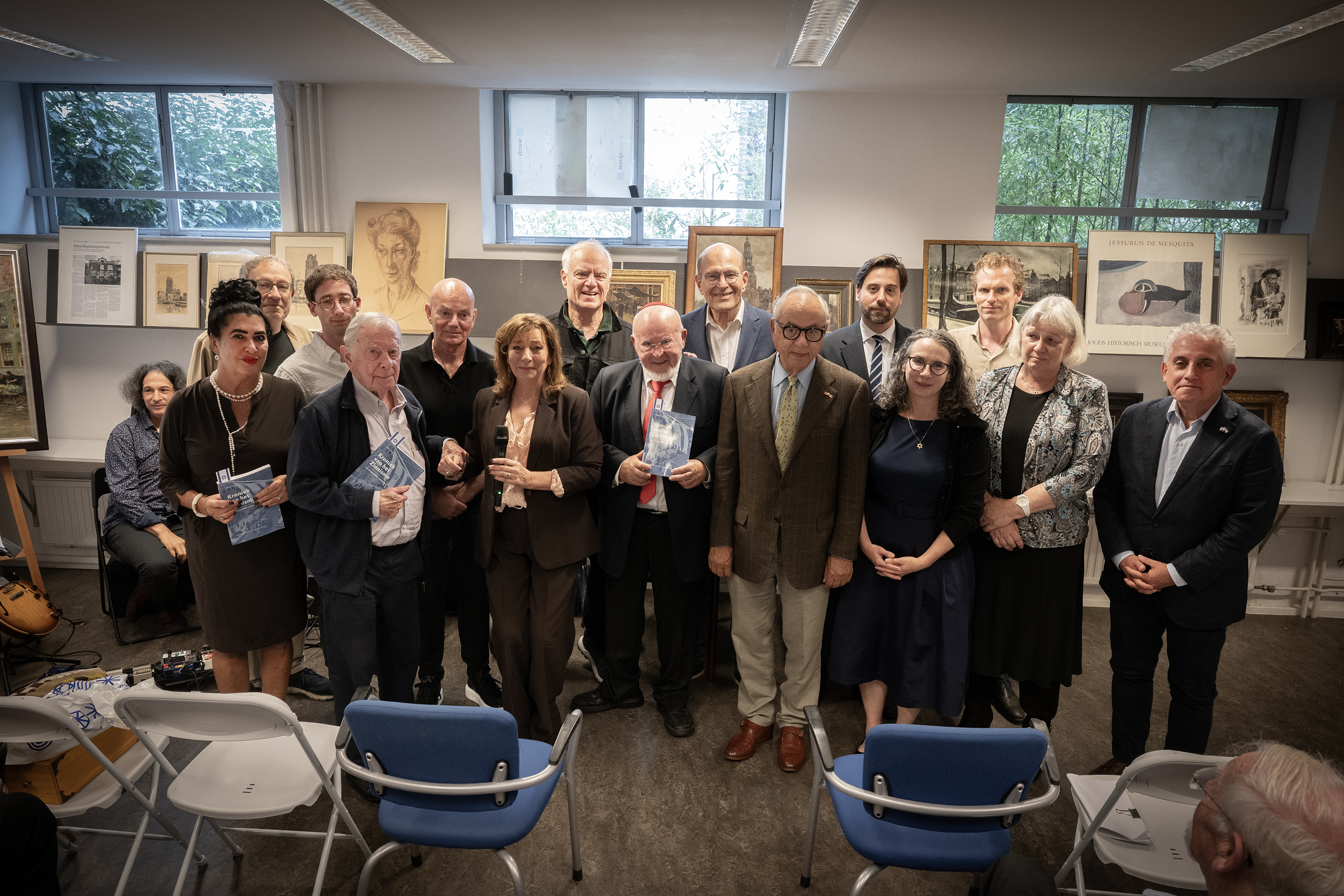 Boeklancering 'Kroniek van het zionisme' (beeld: Chris van Houts)